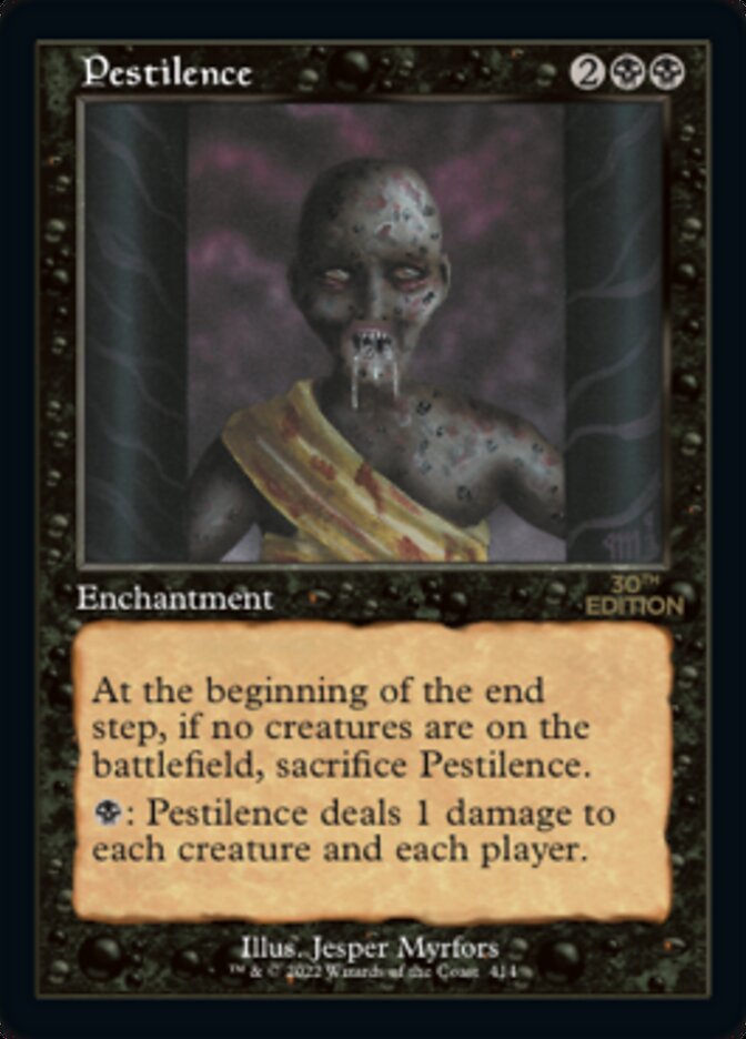 Pestilence (Retro) [30th Anniversary Edition] | Tabernacle Games