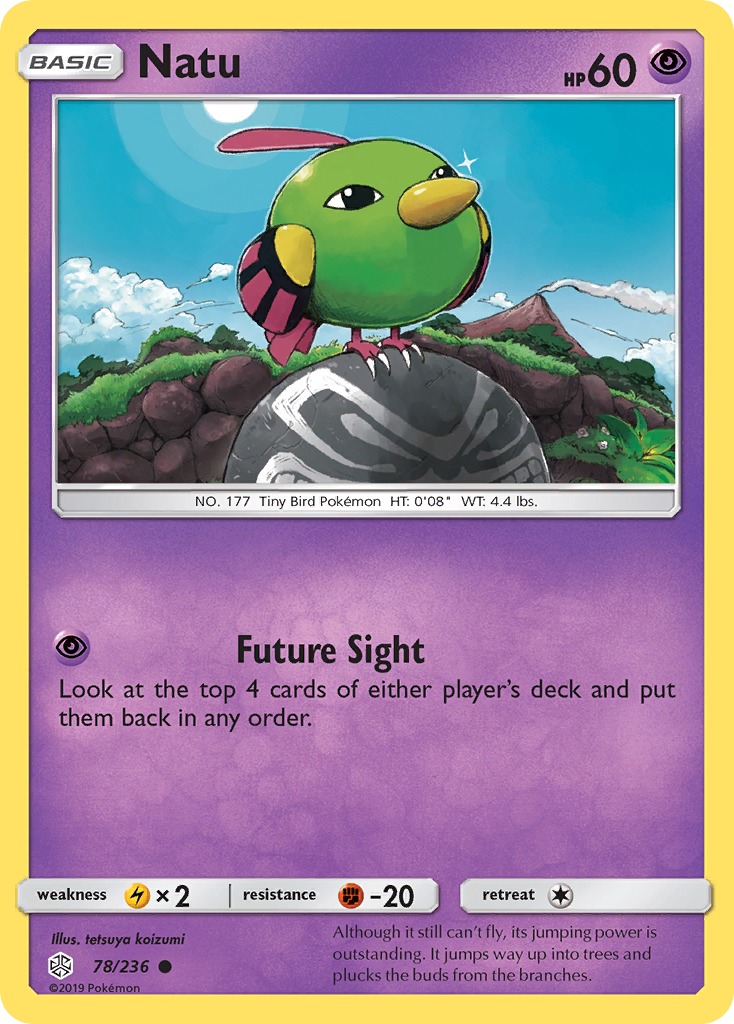 Natu (78/236) [Sun & Moon: Cosmic Eclipse] | Tabernacle Games