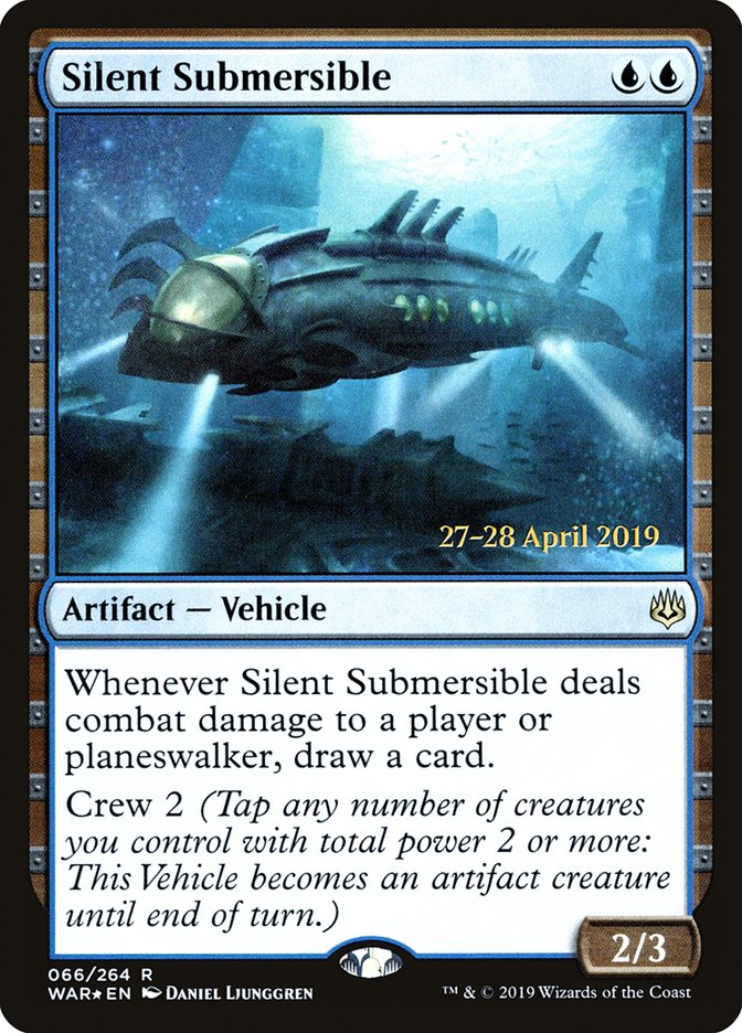 Silent Submersible  [War of the Spark Prerelease Promos] | Tabernacle Games