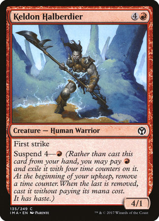 Keldon Halberdier [Iconic Masters] | Tabernacle Games