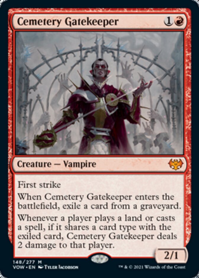 Cemetery Gatekeeper [Innistrad: Crimson Vow] | Tabernacle Games