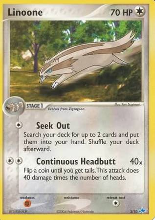 Linoone (3/10) [EX: Trainer Kit - Latios] | Tabernacle Games