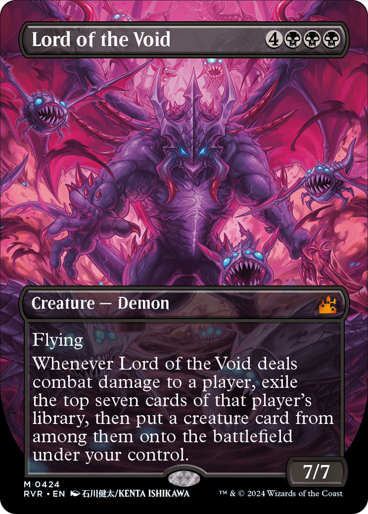 Lord of the Void (Anime Borderless) [Ravnica Remastered] | Tabernacle Games