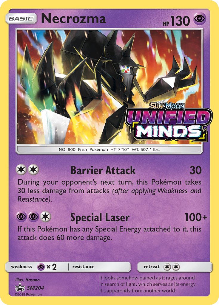 Necrozma (SM204) [Sun & Moon: Black Star Promos] | Tabernacle Games