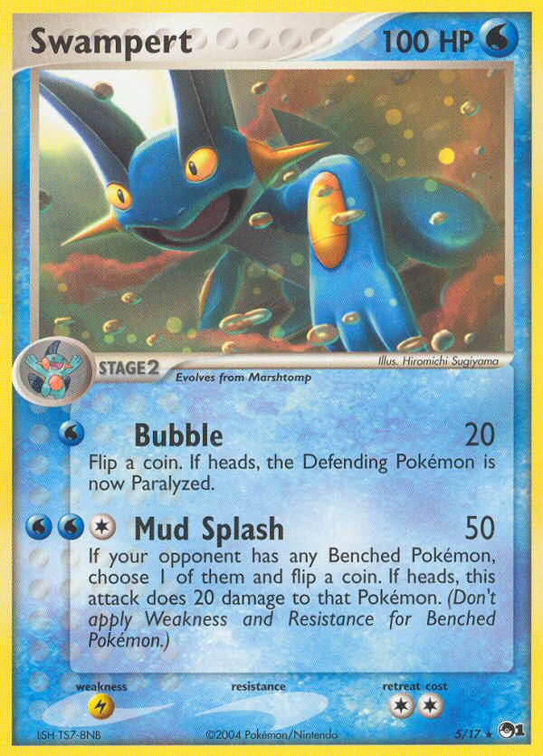 Swampert (5/17) [POP Series 1] | Tabernacle Games