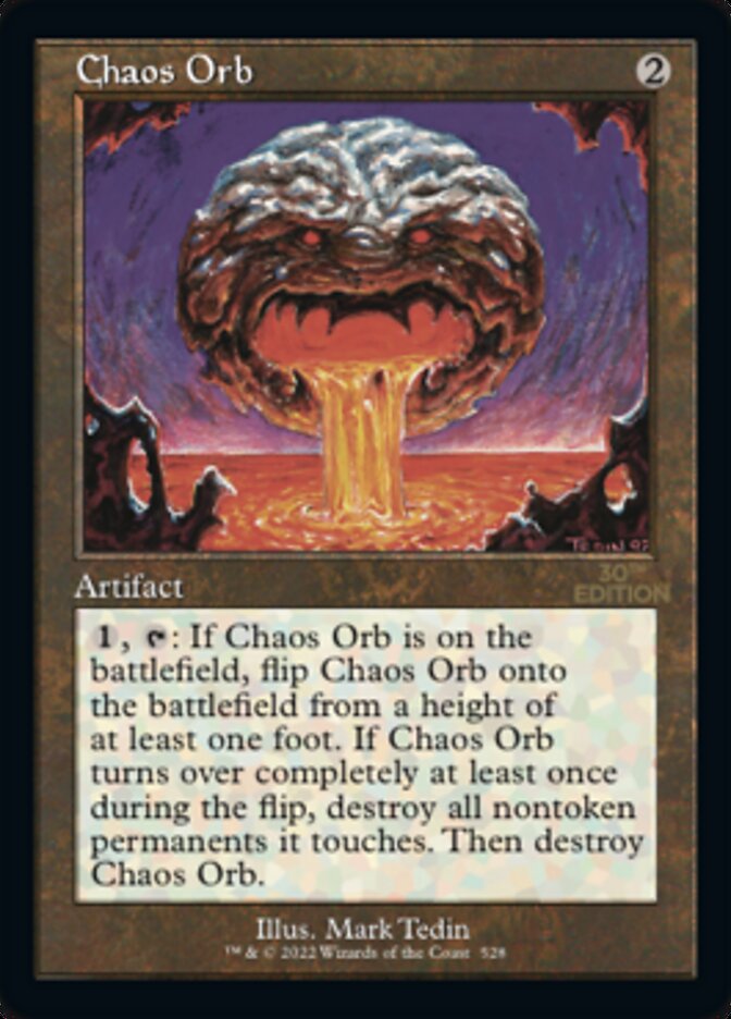 Chaos Orb (Retro) [30th Anniversary Edition] | Tabernacle Games