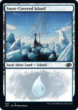 Snow-Covered Island [Jumpstart 2022] | Tabernacle Games