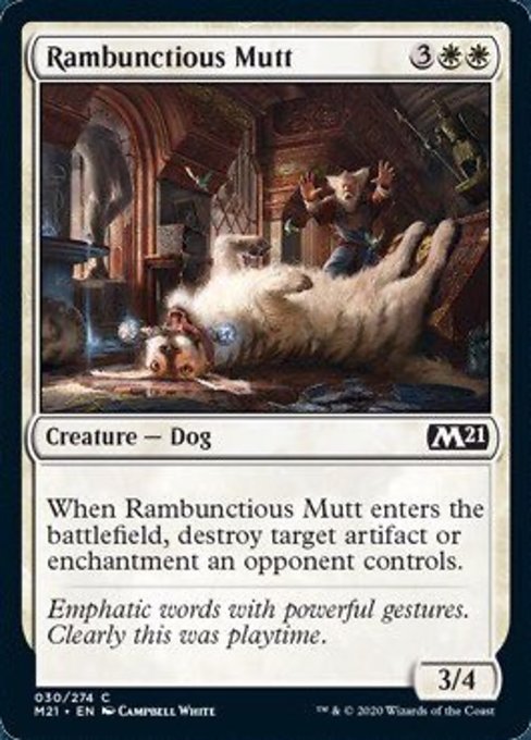 Rambunctious Mutt [Core Set 2021] | Tabernacle Games