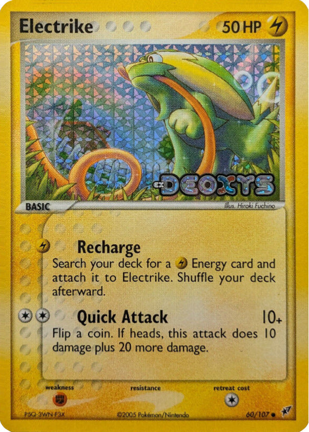 Electrike (60/107) (Stamped) [EX: Deoxys] | Tabernacle Games