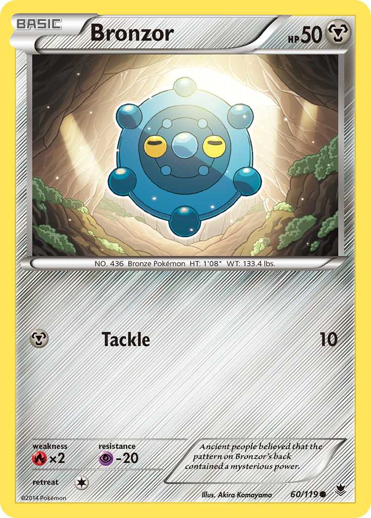 Bronzor (60/119) [XY: Phantom Forces] | Tabernacle Games