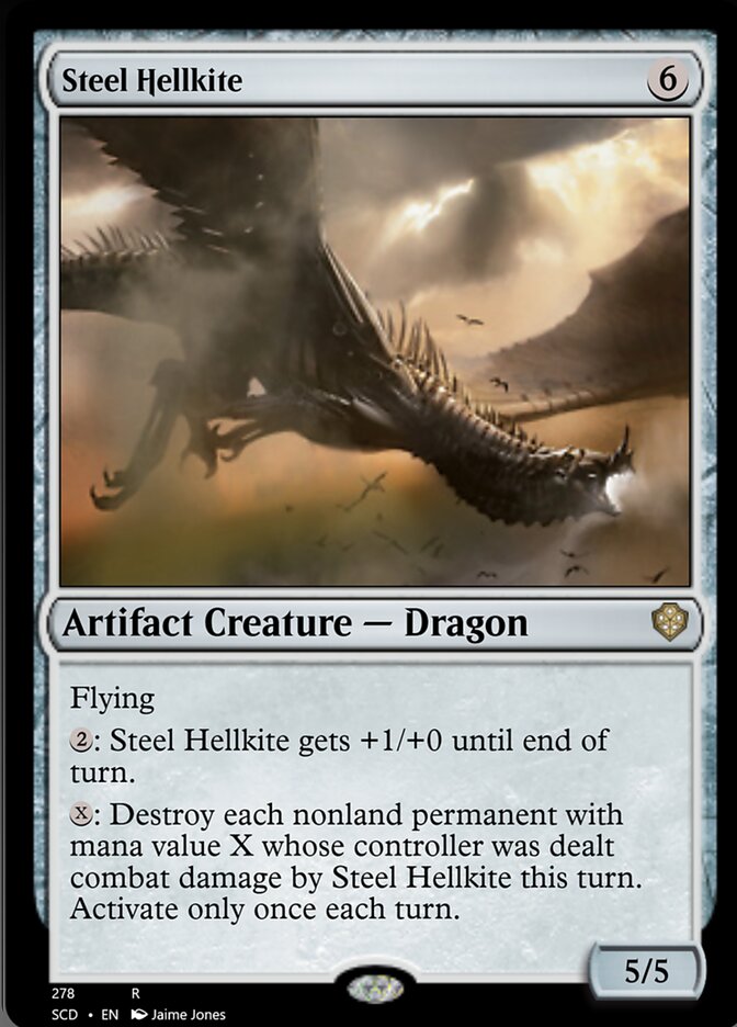 Steel Hellkite [Starter Commander Decks] | Tabernacle Games