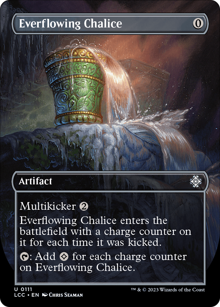 Everflowing Chalice (Borderless) [The Lost Caverns of Ixalan Commander] | Tabernacle Games