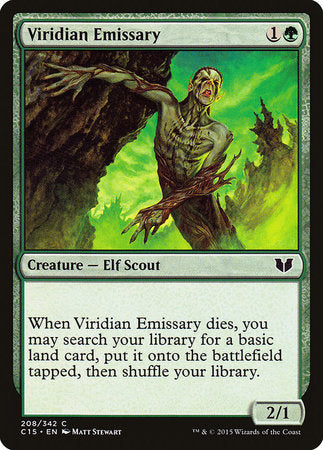 Viridian Emissary [Commander 2015] | Tabernacle Games