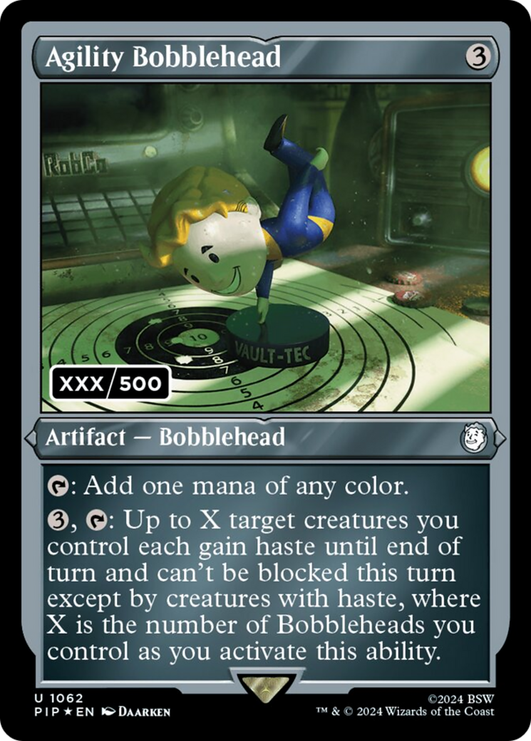 Agility Bobblehead (Serial Numbered) [Fallout] | Tabernacle Games