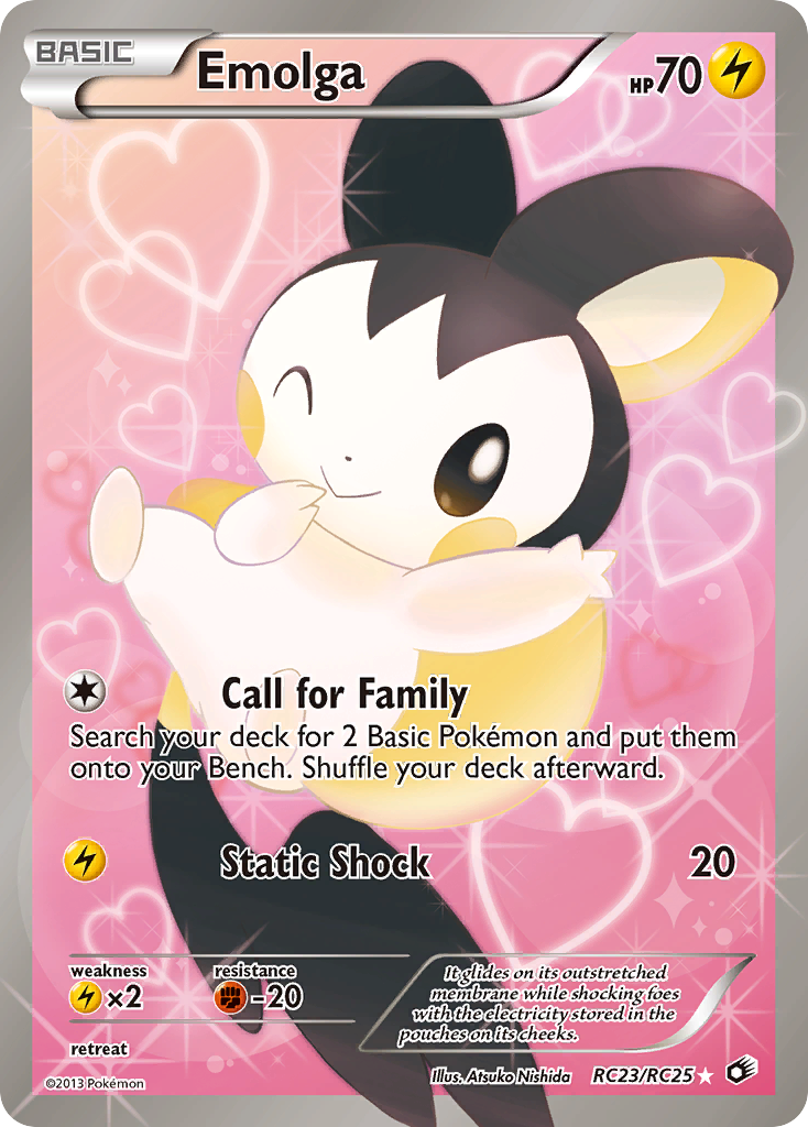 Emolga (RC23/RC25) [Black & White: Legendary Treasures] | Tabernacle Games