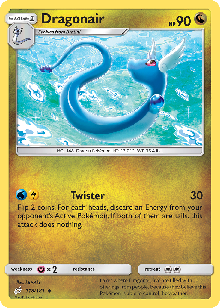 Dragonair (118/181) [Sun & Moon: Team Up] | Tabernacle Games