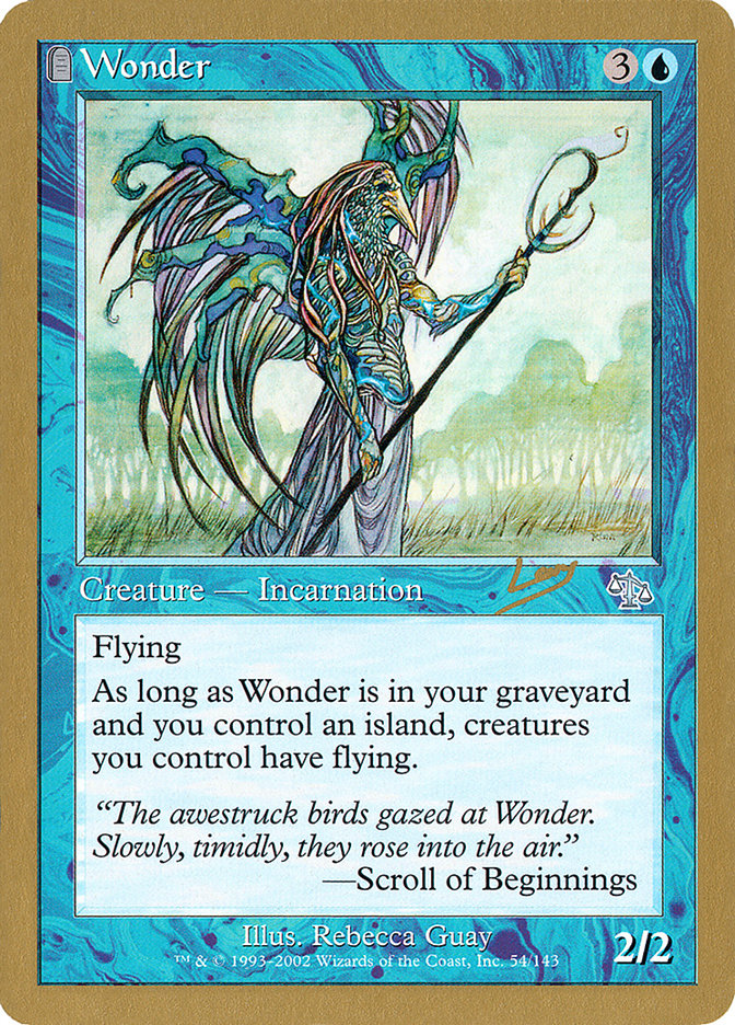 Wonder (Raphael Levy) [World Championship Decks 2002] | Tabernacle Games