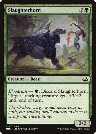 Slaughterhorn [Modern Masters 2017] | Tabernacle Games