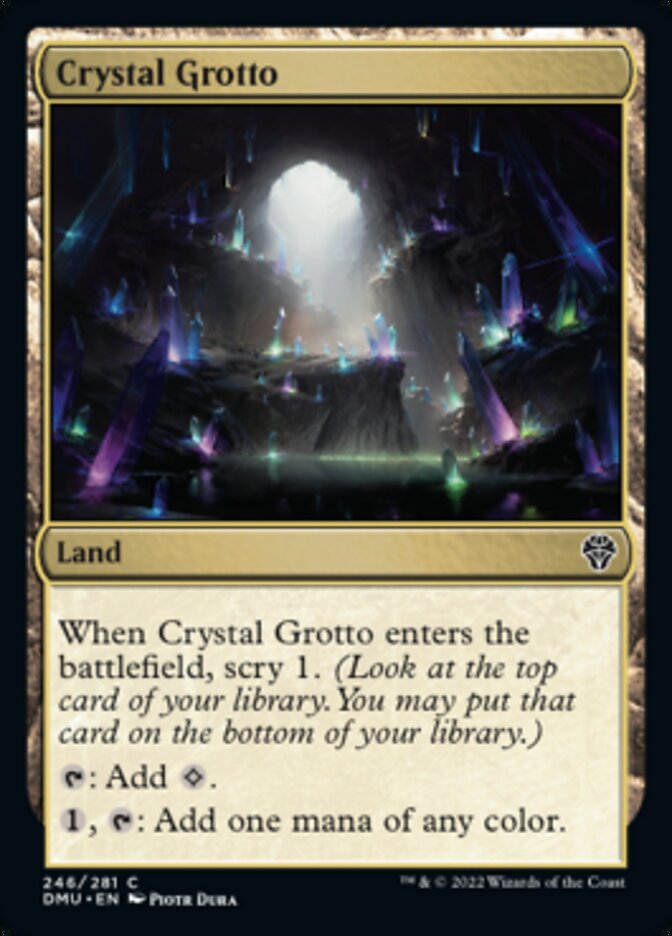 Crystal Grotto [Dominaria United] | Tabernacle Games