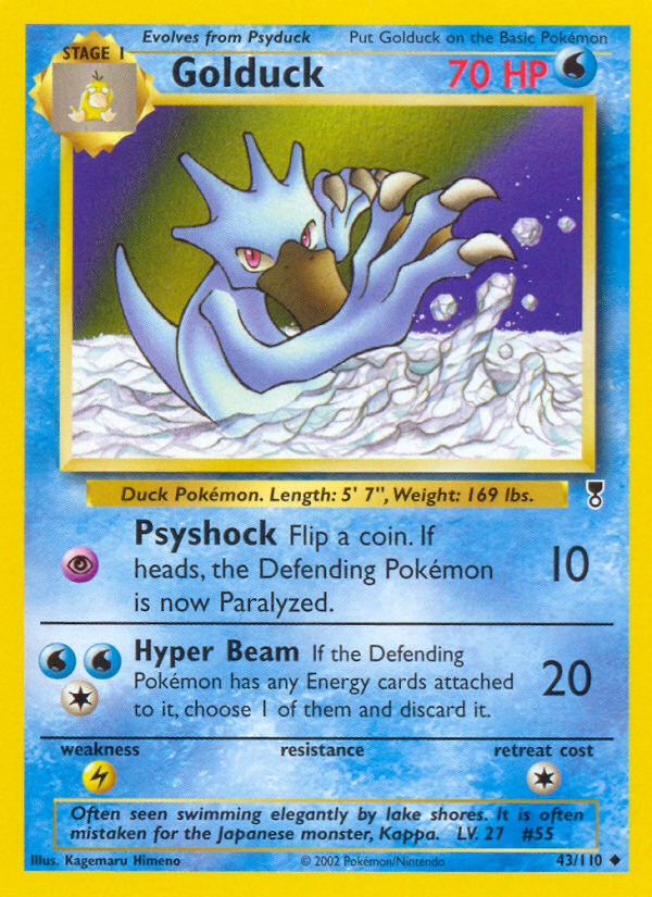 Golduck (43/110) [Legendary Collection] | Tabernacle Games