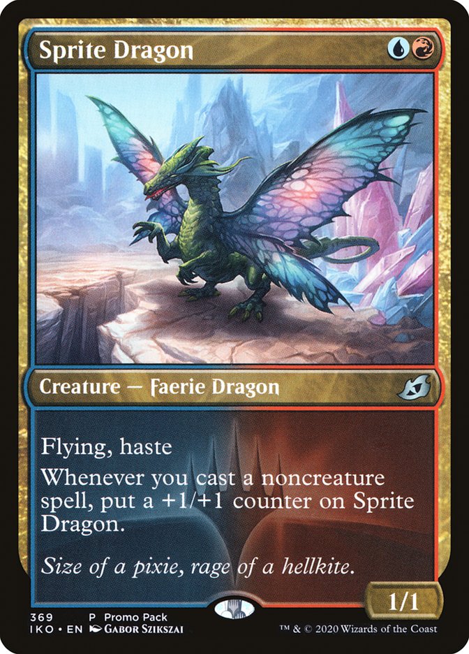 Sprite Dragon (Promo Pack) [Ikoria: Lair of Behemoths Promos] | Tabernacle Games