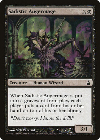 Sadistic Augermage [Ravnica: City of Guilds] | Tabernacle Games