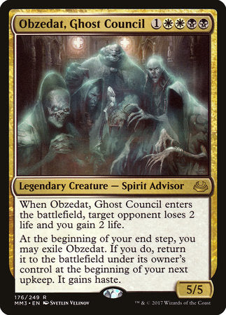Obzedat, Ghost Council [Modern Masters 2017] | Tabernacle Games