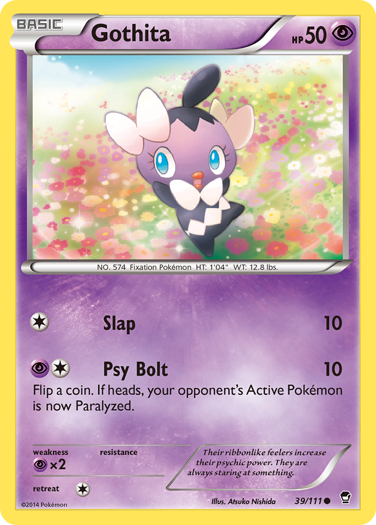 Gothita (39/111) [XY: Furious Fists] | Tabernacle Games