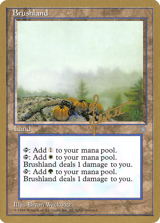 Brushland (Bertrand Lestree) [Pro Tour Collector Set] | Tabernacle Games