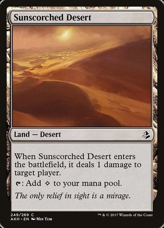 Sunscorched Desert [Amonkhet] | Tabernacle Games