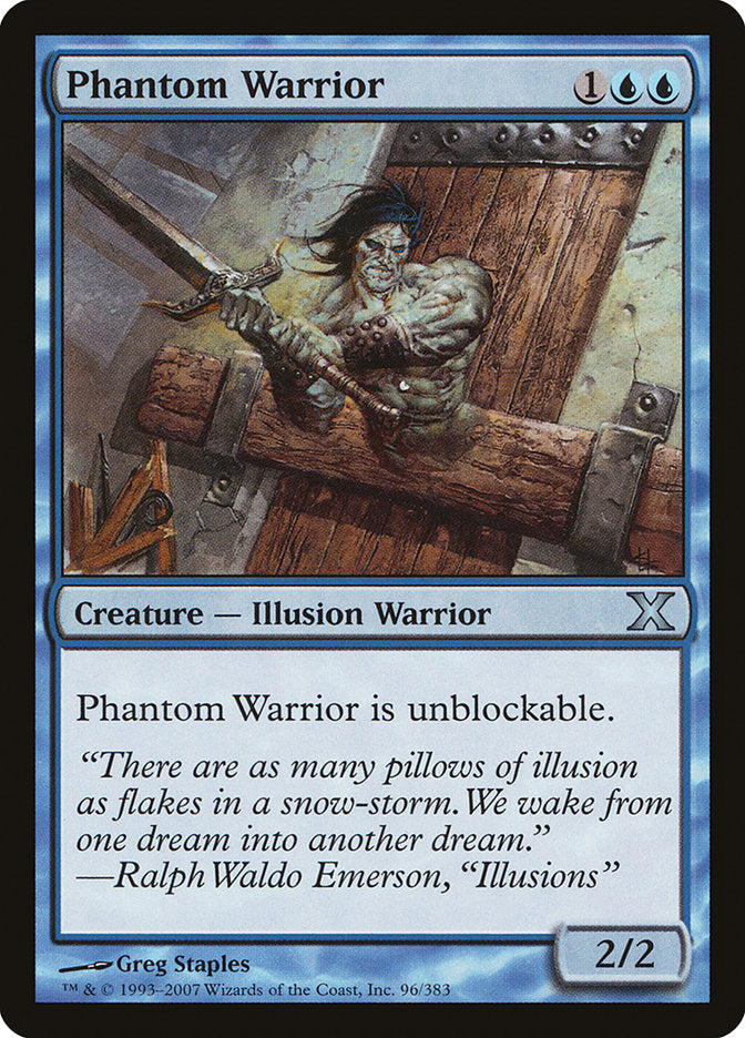 Phantom Warrior [Tenth Edition] | Tabernacle Games