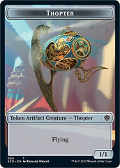 Cat Bird // Thopter Double-Sided Token [Starter Commander Decks] | Tabernacle Games