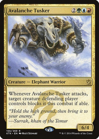 Avalanche Tusker [Khans of Tarkir] | Tabernacle Games