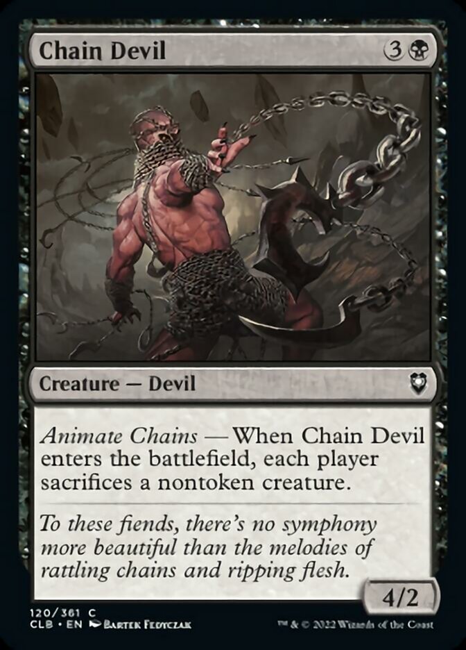 Chain Devil [Commander Legends: Battle for Baldur's Gate] | Tabernacle Games