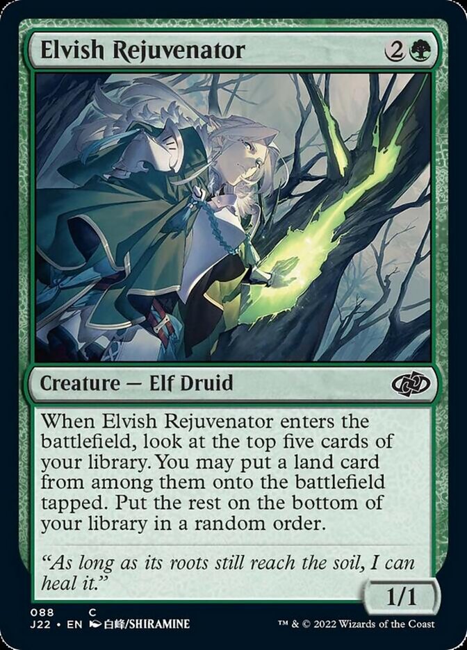 Elvish Rejuvenator [Jumpstart 2022] | Tabernacle Games