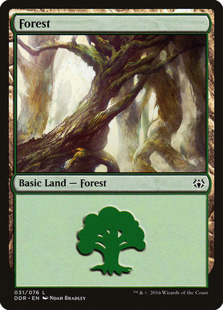 Forest (31) [Duel Decks: Nissa vs. Ob Nixilis] | Tabernacle Games