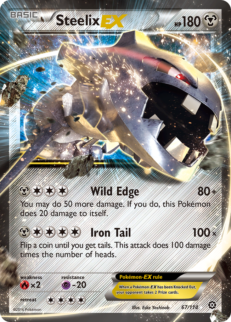 Steelix EX (67/114) [XY: Steam Siege] | Tabernacle Games