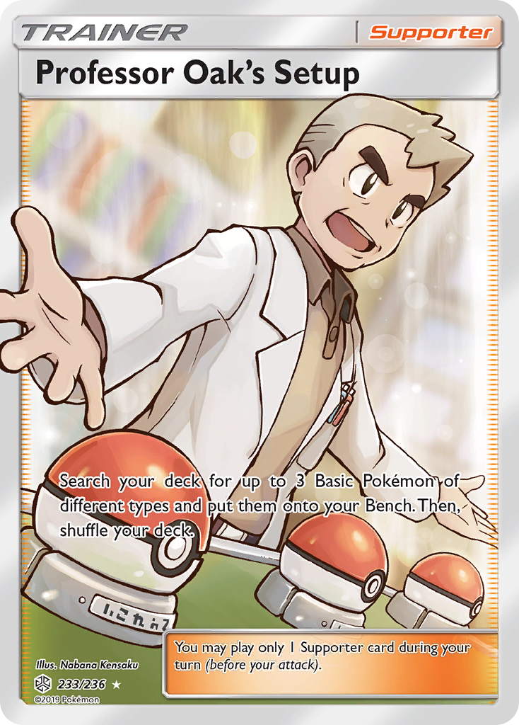 Professor Oak's Setup (233/236) [Sun & Moon: Cosmic Eclipse] | Tabernacle Games