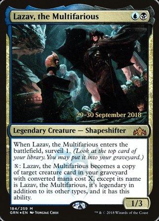 Lazav, the Multifarious [Guilds of Ravnica Promos] | Tabernacle Games