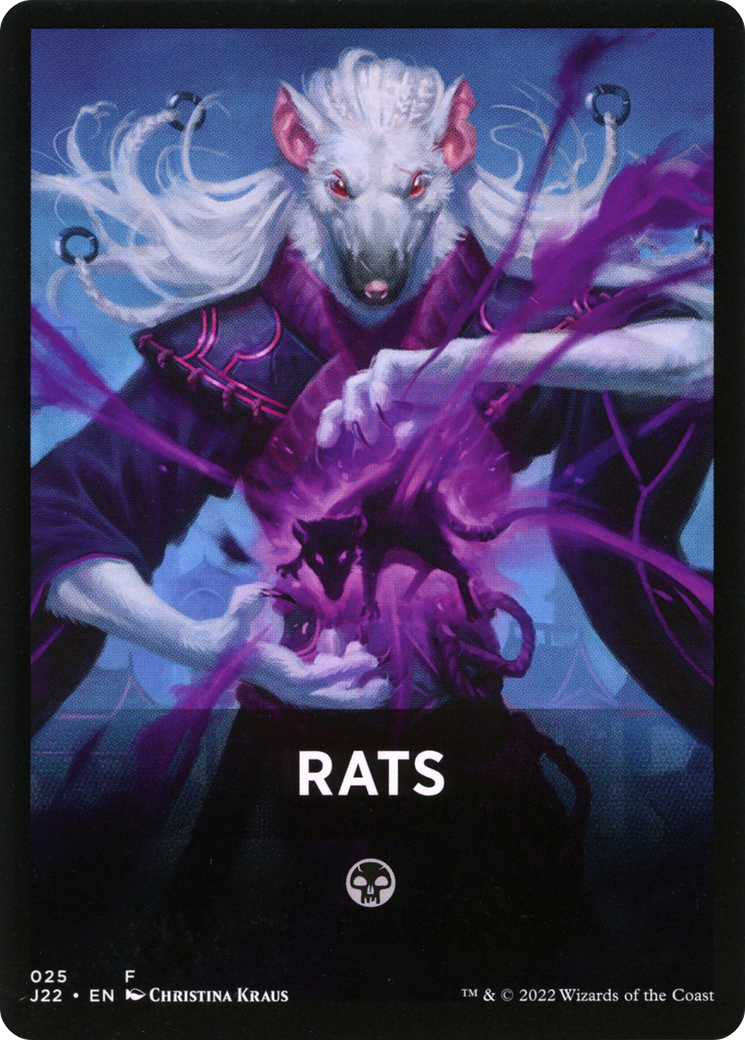 Rats Theme Card [Jumpstart 2022 Front Cards] | Tabernacle Games