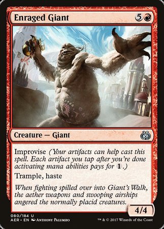 Enraged Giant [Aether Revolt] | Tabernacle Games