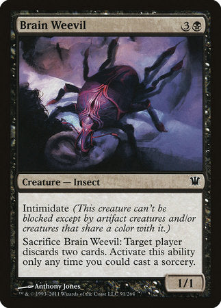 Brain Weevil [Innistrad] | Tabernacle Games