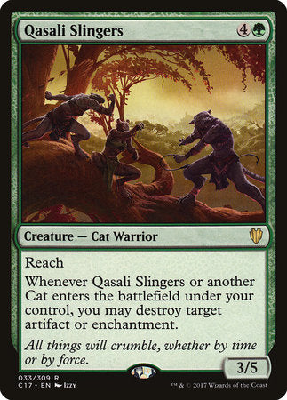 Qasali Slingers [Commander 2017] | Tabernacle Games