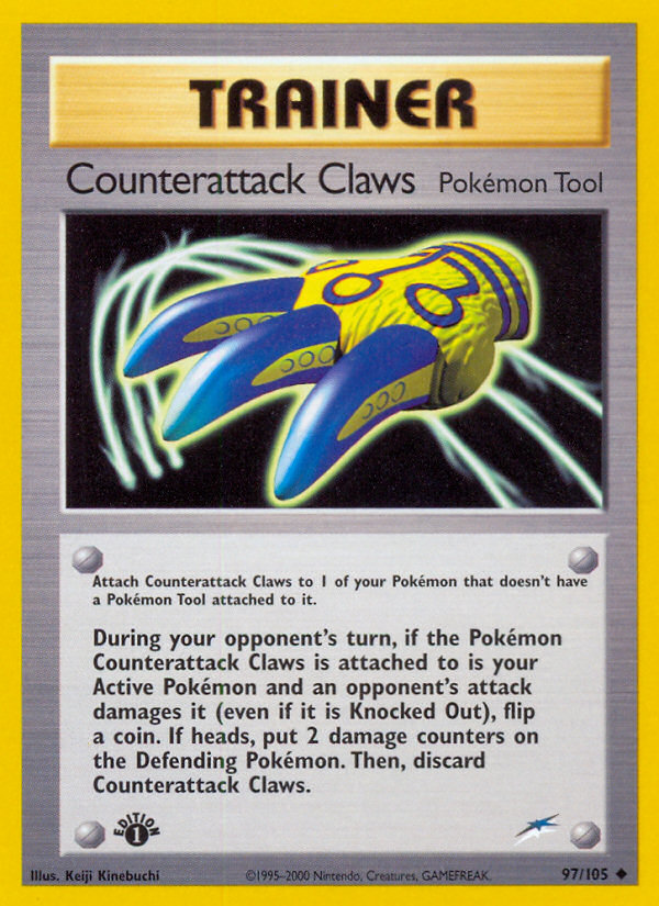 Counterattack Claws (97/105) [Neo Destiny 1st Edition] | Tabernacle Games