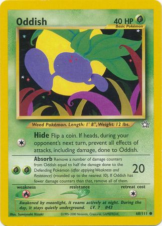 Oddish (68/111) [Neo Genesis Unlimited] | Tabernacle Games