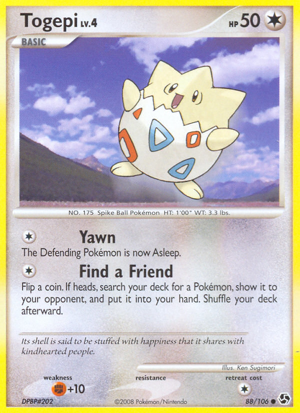 Togepi (88/106) [Diamond & Pearl: Great Encounters] | Tabernacle Games