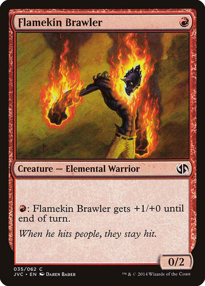 Flamekin Brawler [Duel Decks Anthology] | Tabernacle Games