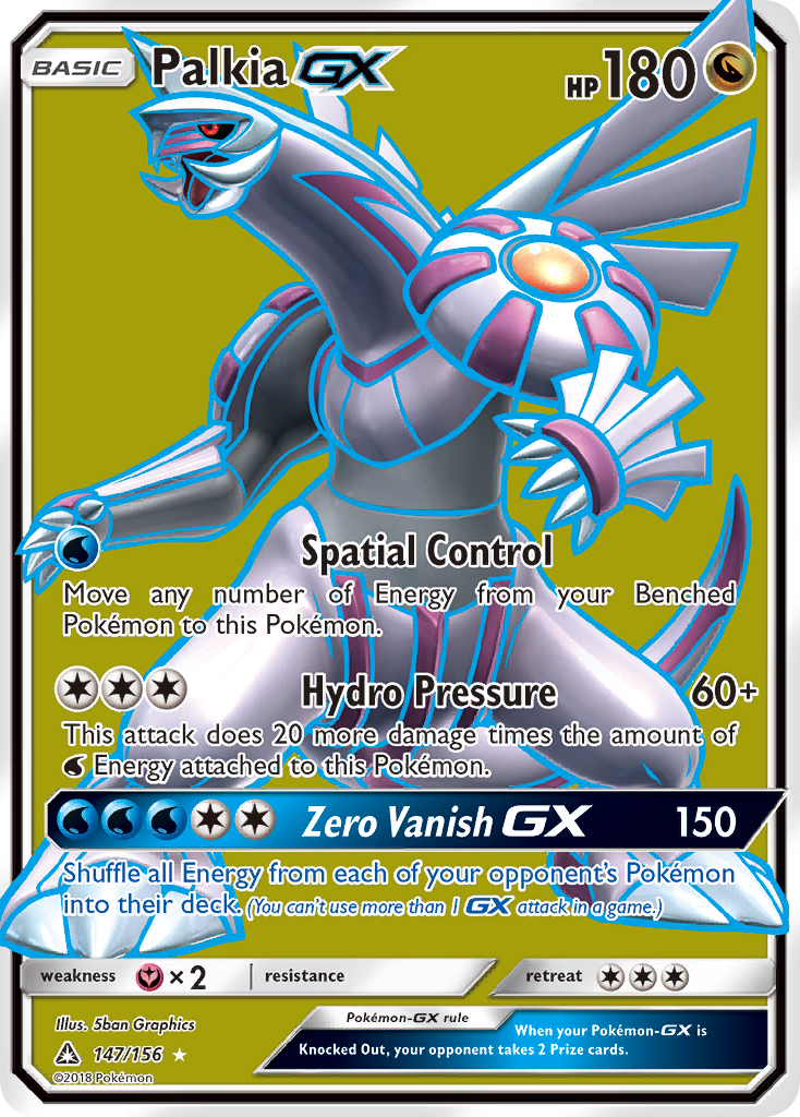 Palkia GX (147/156) [Sun & Moon: Ultra Prism] | Tabernacle Games