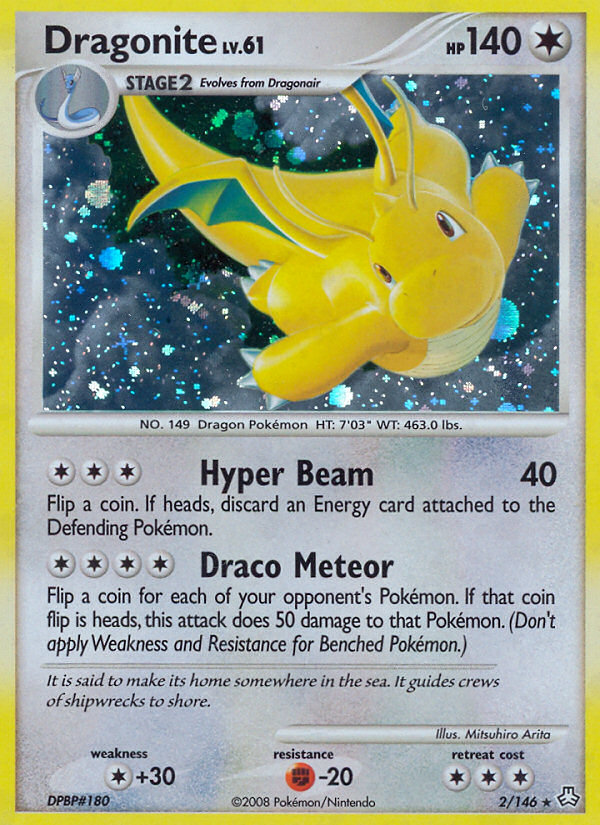 Dragonite (2/146) [Diamond & Pearl: Legends Awakened] | Tabernacle Games