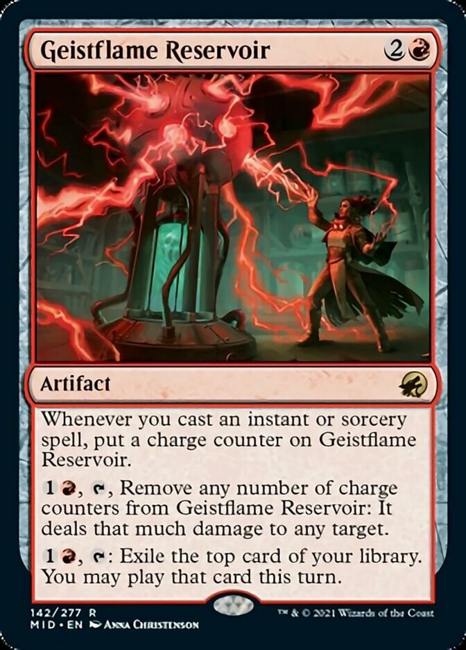 Geistflame Reservoir [Innistrad: Midnight Hunt] | Tabernacle Games